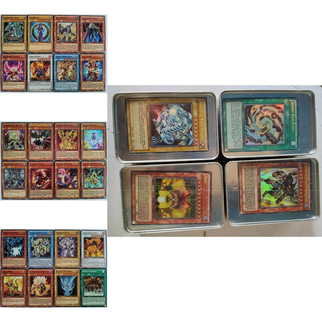 Vibrant Iron Box Yugioh Game Playing Cards For Family Fun And Collectors