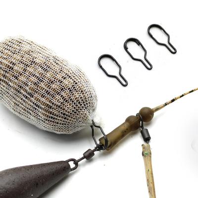 10PCS Carp Fishing Accessories PVA Bag Link Clip for Carp Hair Rig Tool Carp Coarse Method Feeder Fishing Tackle