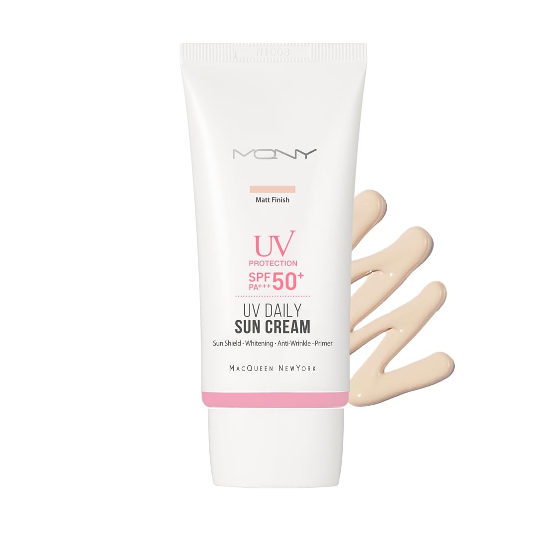 

MACQUEEN NEWYORK Ежедневный солнцезащитный крем 50 г для лица и всего тела, для сияющей чистой чувствительной сухой кожи, макияж, УФ, корейская косметика, SPF50+ PA+++, тело, солнцезащитный крем,