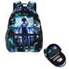 Rin Itoshi Blue Lock Fotbollsryggsäck Heta Säljdagryggsäck Stor Kapacitet Barn Bokväska Skolväska Axelväskor för Män Kvinnor