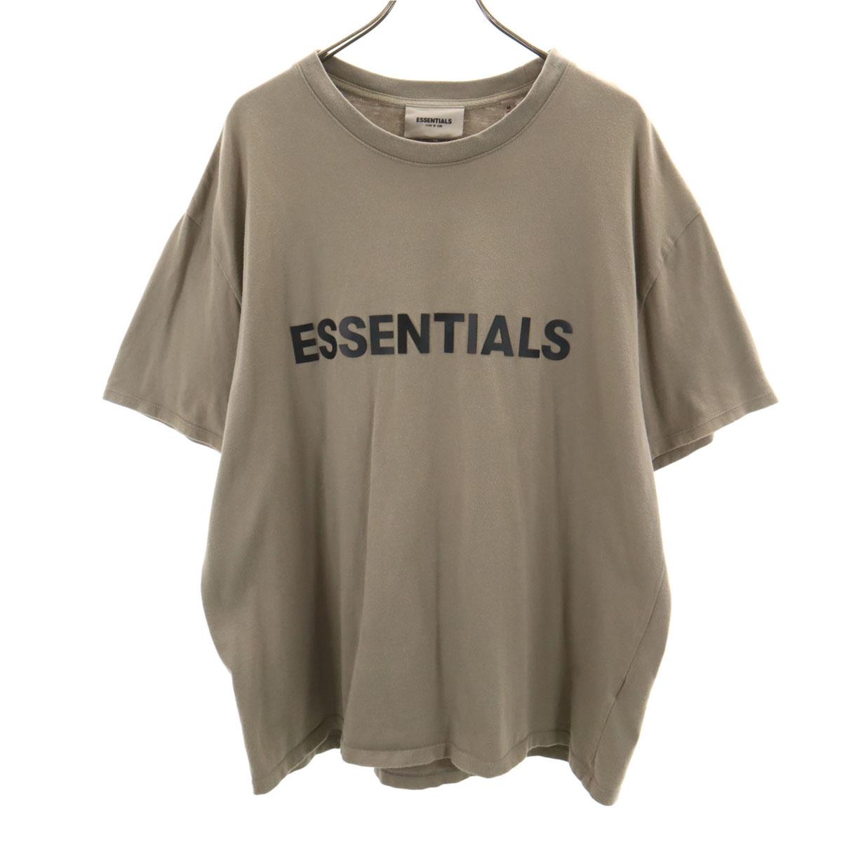 

ESSENTIALS Short sleeve T-shirt M khaki Men s Used