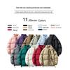 Men's 2025 Stand Collar Cotton Puffer Jacket - Winter Warm, Thick, Solid Color, Casual Coat