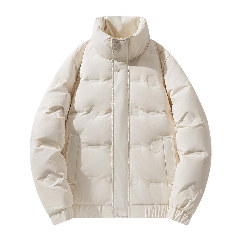 

Зимняя новая пуховая куртка мужская повседневная универсальная утолщенная теплая блестящая с капюшоном молодежная куртка-пуховик 4XL