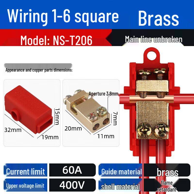 

T-Tap High-Power Wire Connector Splitter