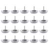 20pcs Furniture Sliders Silicone Table Chair Tack Round Nail On Sliding Feet Table Leg Pad Floor Protector Mute Chair Feet Cover