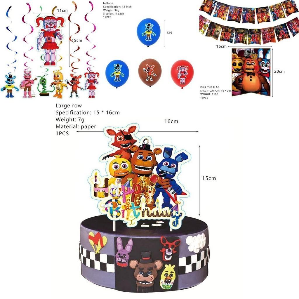 Unique Five Nights At Freddy's Decorations To Elevate Birthday Party Enjoyment