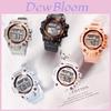 Unisex Sports Digital Watch With Led Lcd Backlight For Students And Athletes