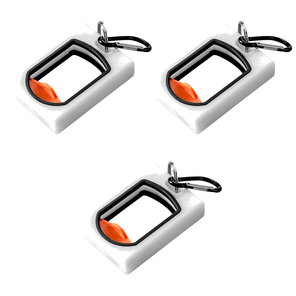 1-5PCS Square Cable Tie Organizer Fluorescent Portable Storage Cable Tie Holder Stable Fluorescent Organizer Indoor Outdoor Use