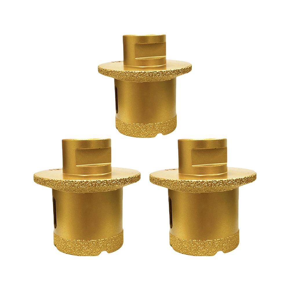 Outil de perçage pour marbre Foret carotteur Profondeur de perçage de 36 mm Performance de coupe efficace Pour meuleuses d'angle M14
