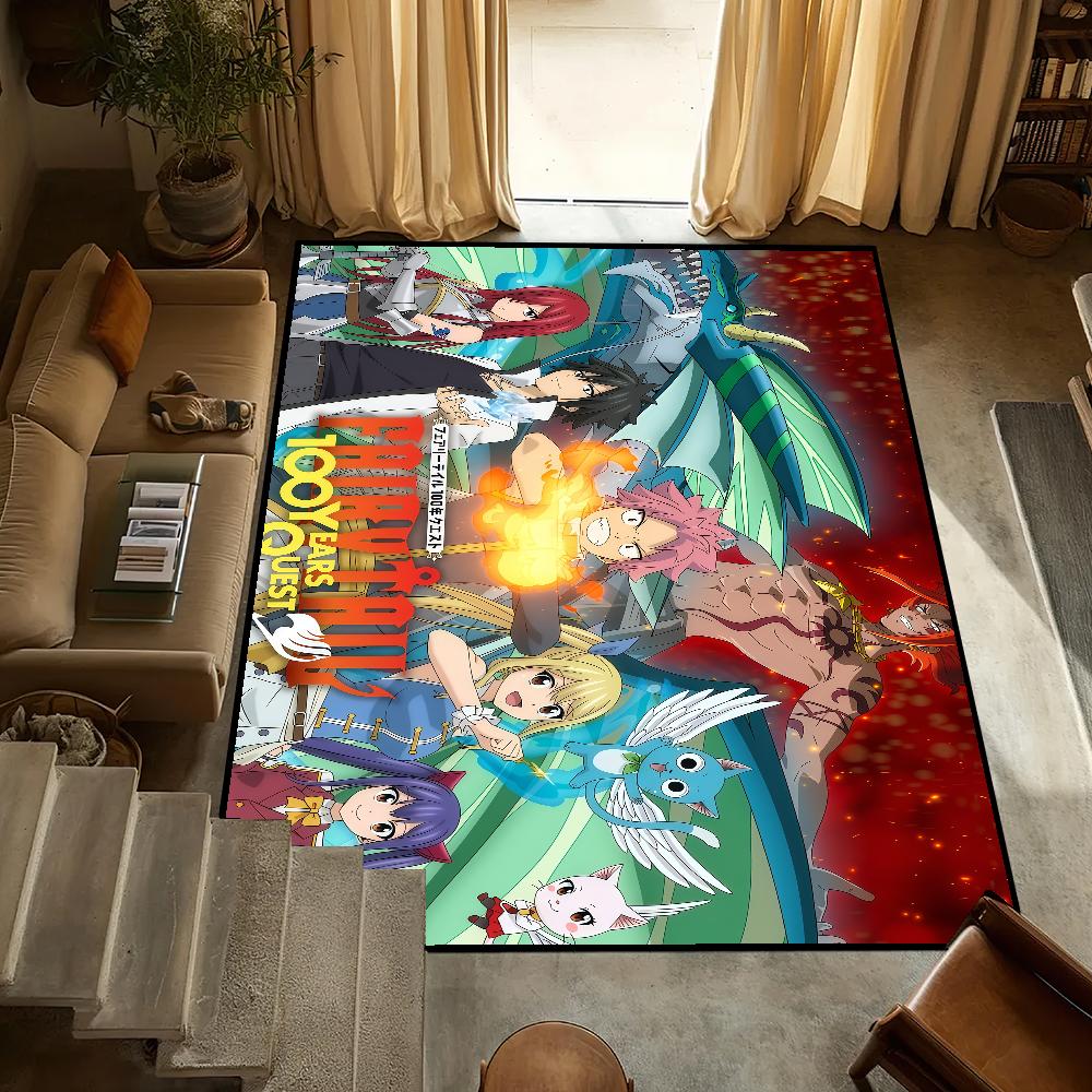 

Anime F-Fairy Tail 100 Years Quest Small Carpet Bedside Kitchen Bath Living Home House Bedroom Floor Mat Doormat Rug Decoration SJR40x60CM