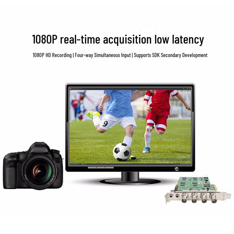 TCHD VideoTC-542N4 4-Channel SDI Capture Card