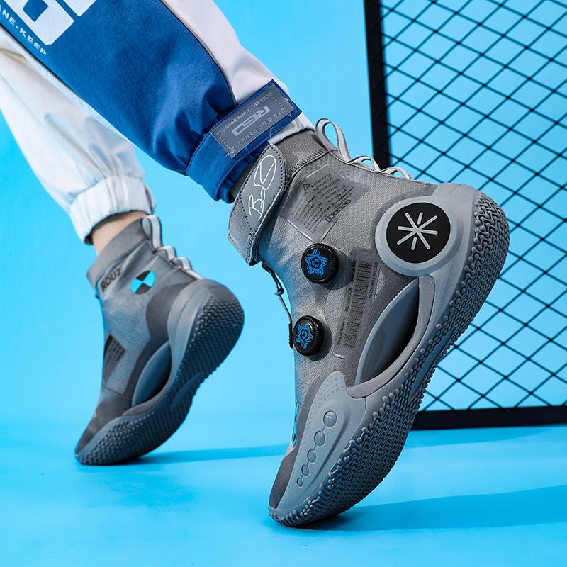 Pánské basketbalové boty Prodyšné odpružení Protiskluzové Odolné Běžecké boty Gymnastický trénink Atletické basketbalové tenisky pro ženy