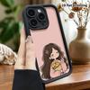 Phone Case: 2D Flat Design Suitable for iPhone 18 17 16 15 14 13 Pro Protective Case, Bouquet Bye Girl, Perfect Christmas and Halloween Holiday Gift