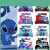 Stitch Series Digital Print Bedding Set Two Or Three Pieces Modern And Simple Style