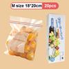 Reusable Zip Lock Bag Food Grade Transparent Storage Bag Refrigerator Fresh-keeping Bag Food Sealed Fruit Food Freezing Special