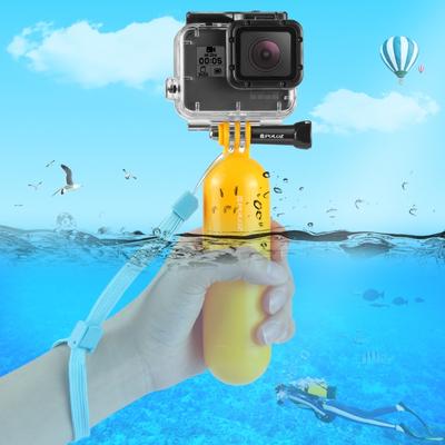 PULUZ Schwimmender Griff Bobber Handgriff mit Trageband für GoPro, Insta360, DJI und Andere Action-Kameras