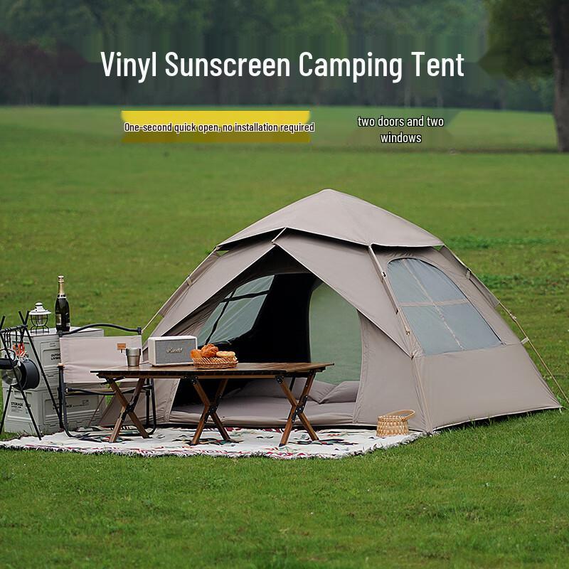 Portable Automatic Outdoor Camping Tent Large (3-5 Person)