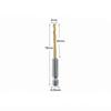 Hexagonal Shank Twist Drills High Speed Steel Cutting Drilling Serrated Drill Bit  Woodworking