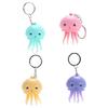 Pendentif Porte-clés Figurine Anime Unique Porte-clés de Voiture Sac Porte-clés Poulpe Porte-clés