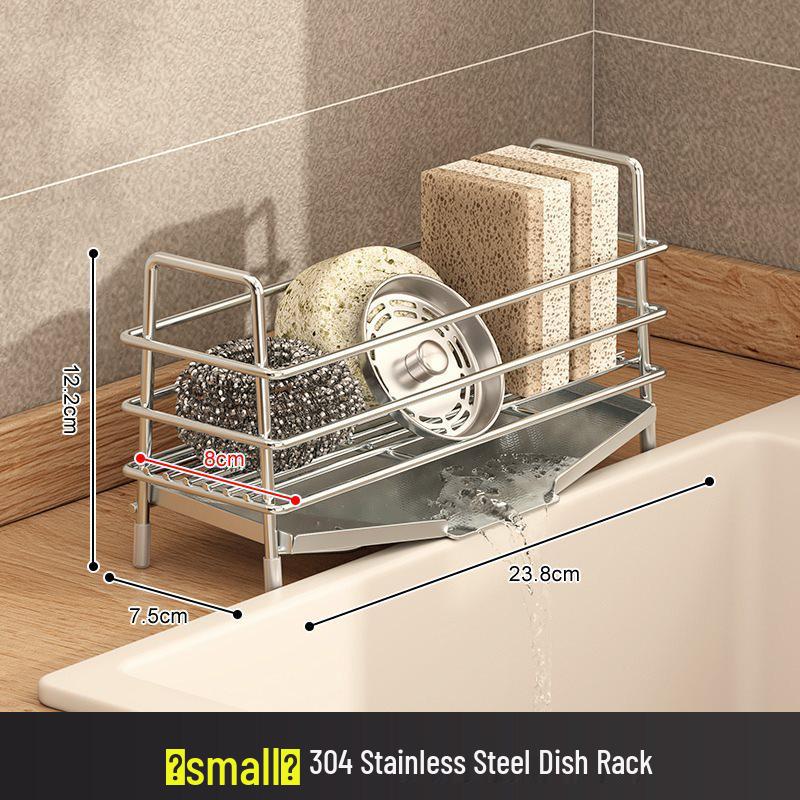 

Сушилка для губок и тряпок из нержавеющей стали для раковины и столешницы