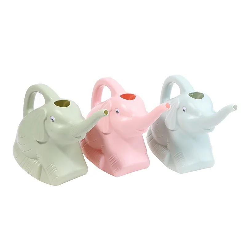 1PC Plastic Elephant Watering Can Home Patio Lawn Gardening Plant Outdoor Irrigation