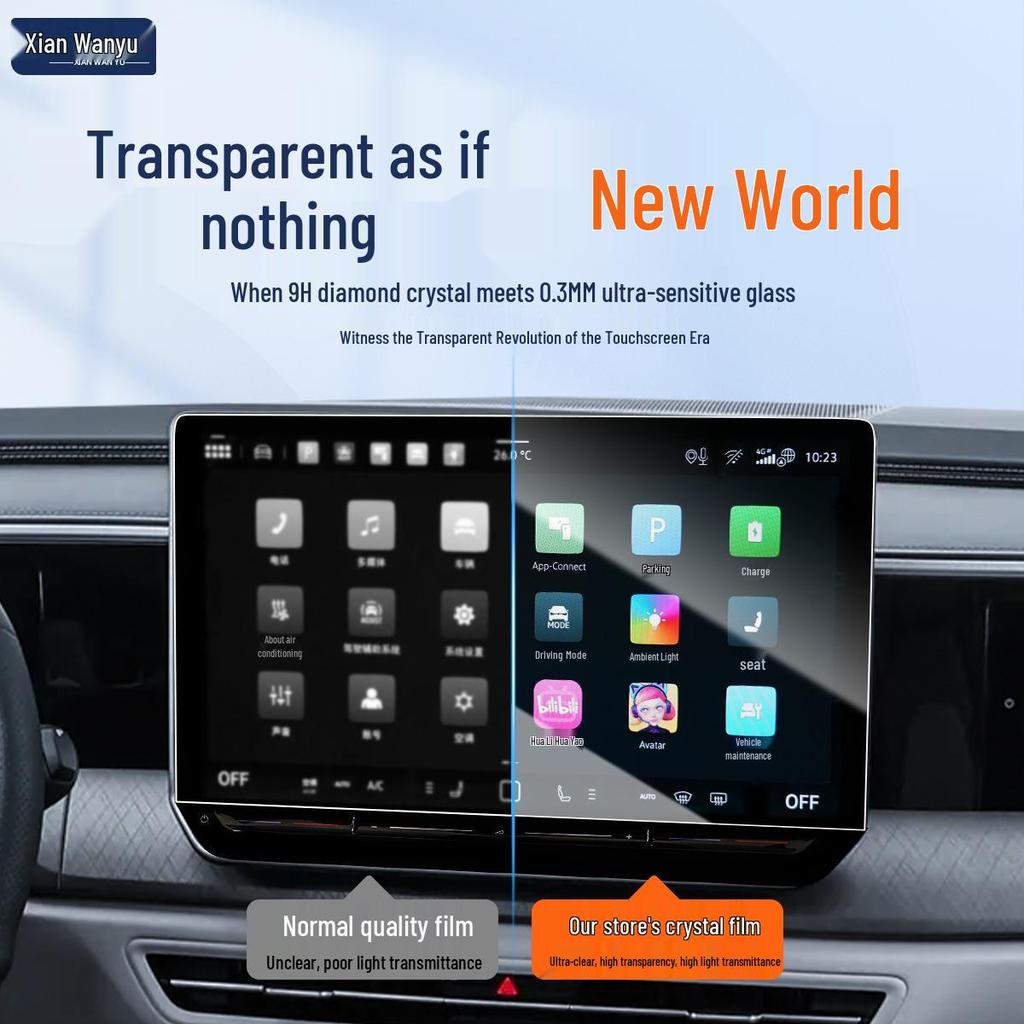 Volkswagen Tayron Center Console Screen Protector for 26 Models