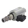 12V Backhoe Loader Solenoid Valve Alloy Steel 25 105200 26 960900 Solenoid Valve Assembly for JCB