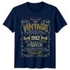 Vintage 1982 Aged To Perfection Unisexs TShirt 44th Birthday Gift
