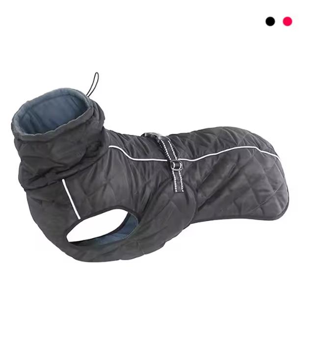 Dog Outdoor Jacket Waterproof Reflective Pet Coat Vest Winter Warm Cotton Dogs Clothing for Large Middle Dogs Labrador