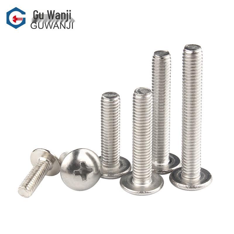 304 Stainless Steel Cross Recessed Flat Head Machine Screws