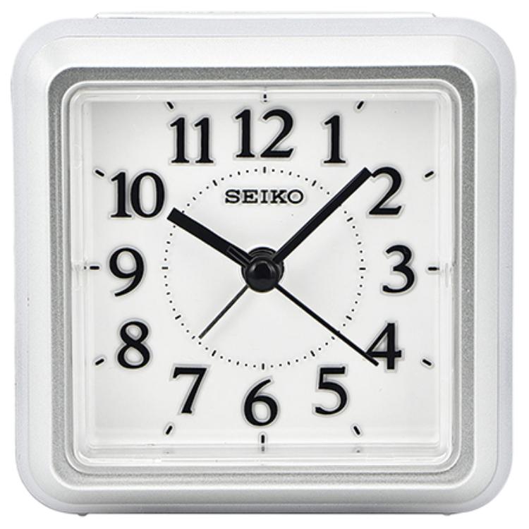 SEIKO Quartz Movement Plastic Strap Watch 8.6cm Unisex White Dial QHE090S