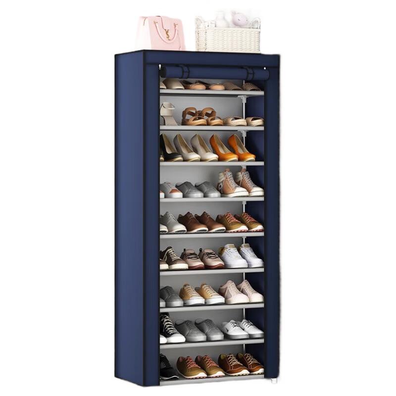 Miling 10-Tier Shoe Rack with Dust Cover