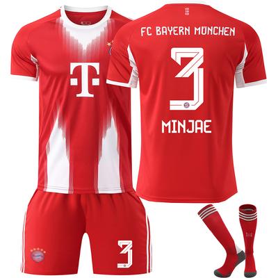 Maglia da Calcio FC Bayern Monaco Home 25-26 per Bambini e Adulti MINJAE #3