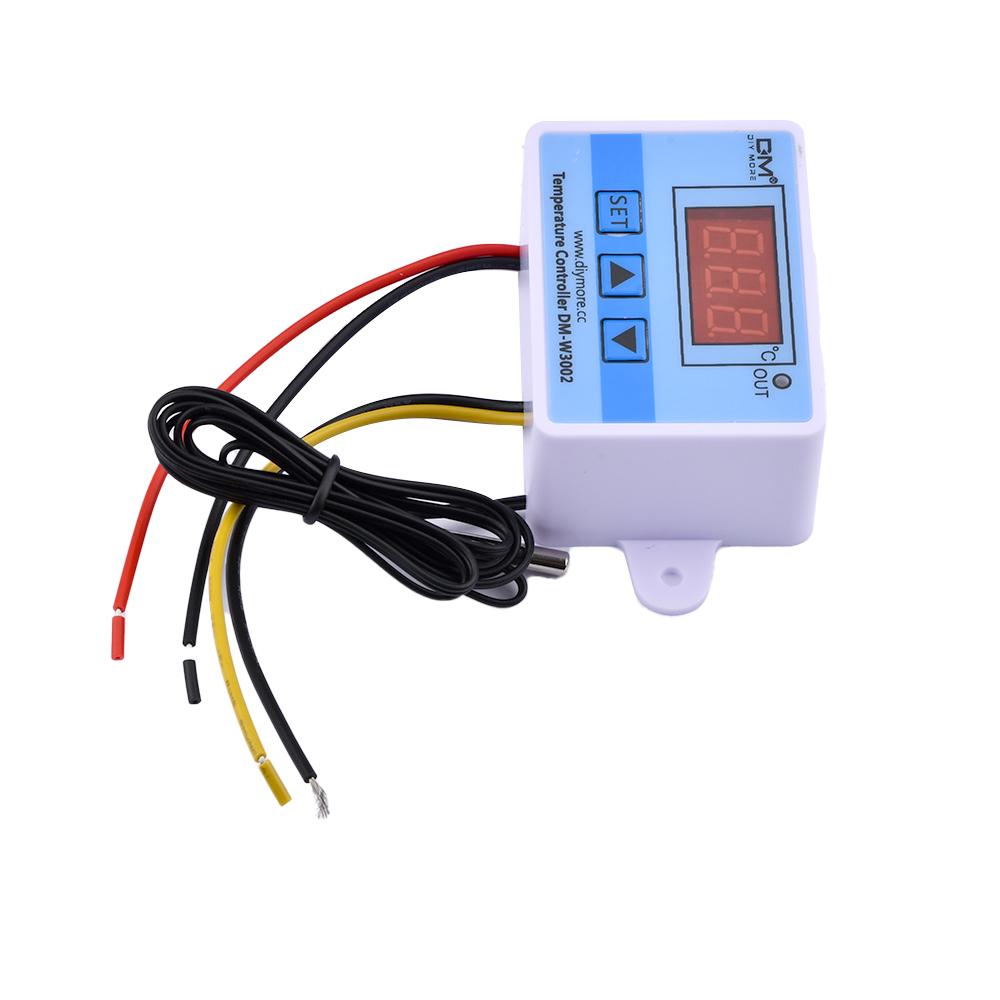 XH-W3002 LED Digital Thermometer Microcomputer Temperature Controller Hot and Cold Temperature Thermostat Switch 12V 24V 220V