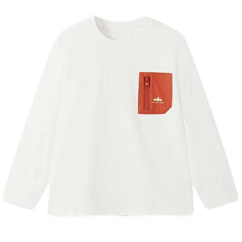 MQD Boys  Preppy Color-block Long-Sleeve T-Shirt 120