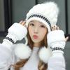 Women's Trendy Korean Style Knit Hat with Ear Protection - Warm, Versatile, Fashionable, Plus Velvet, Plus Thick, Perfect for Autumn and Winter