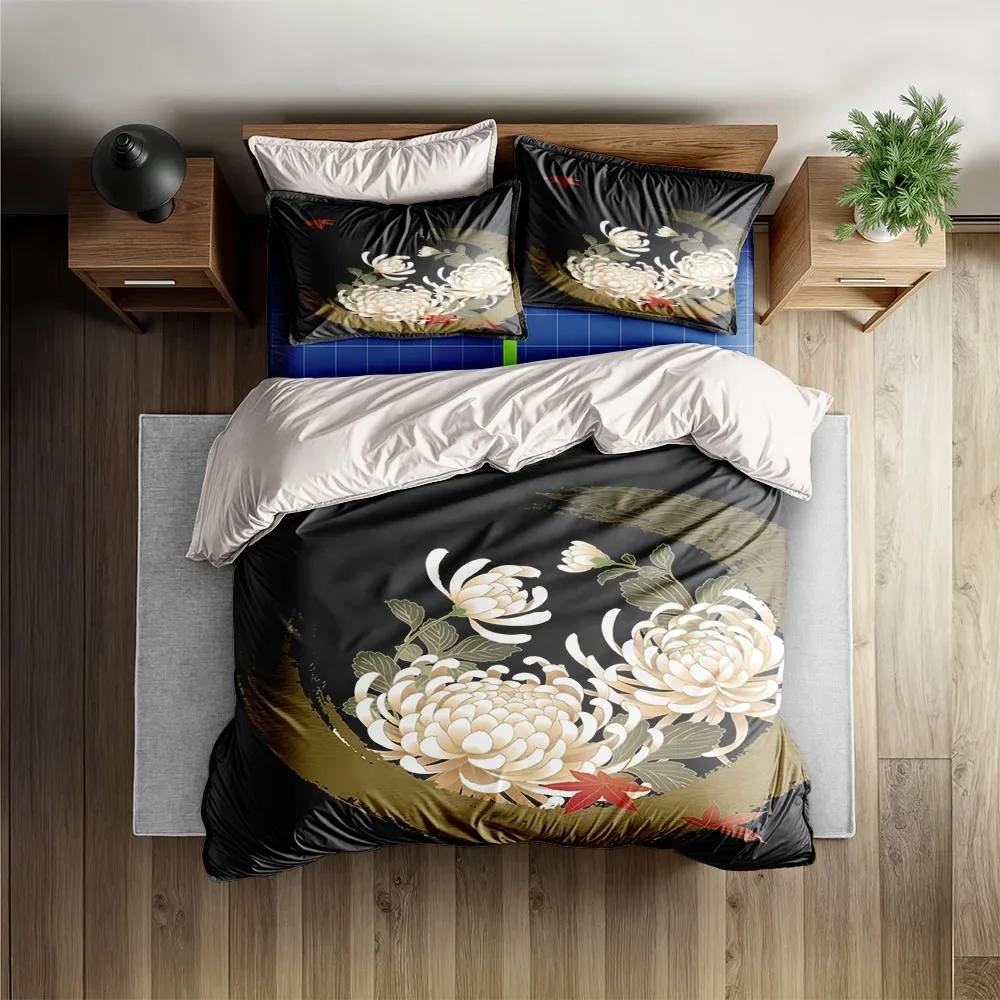 Yin And Yang Lizzard Duvet Cover Set King Queen Double Full Twin Single Size Bed Linen Set