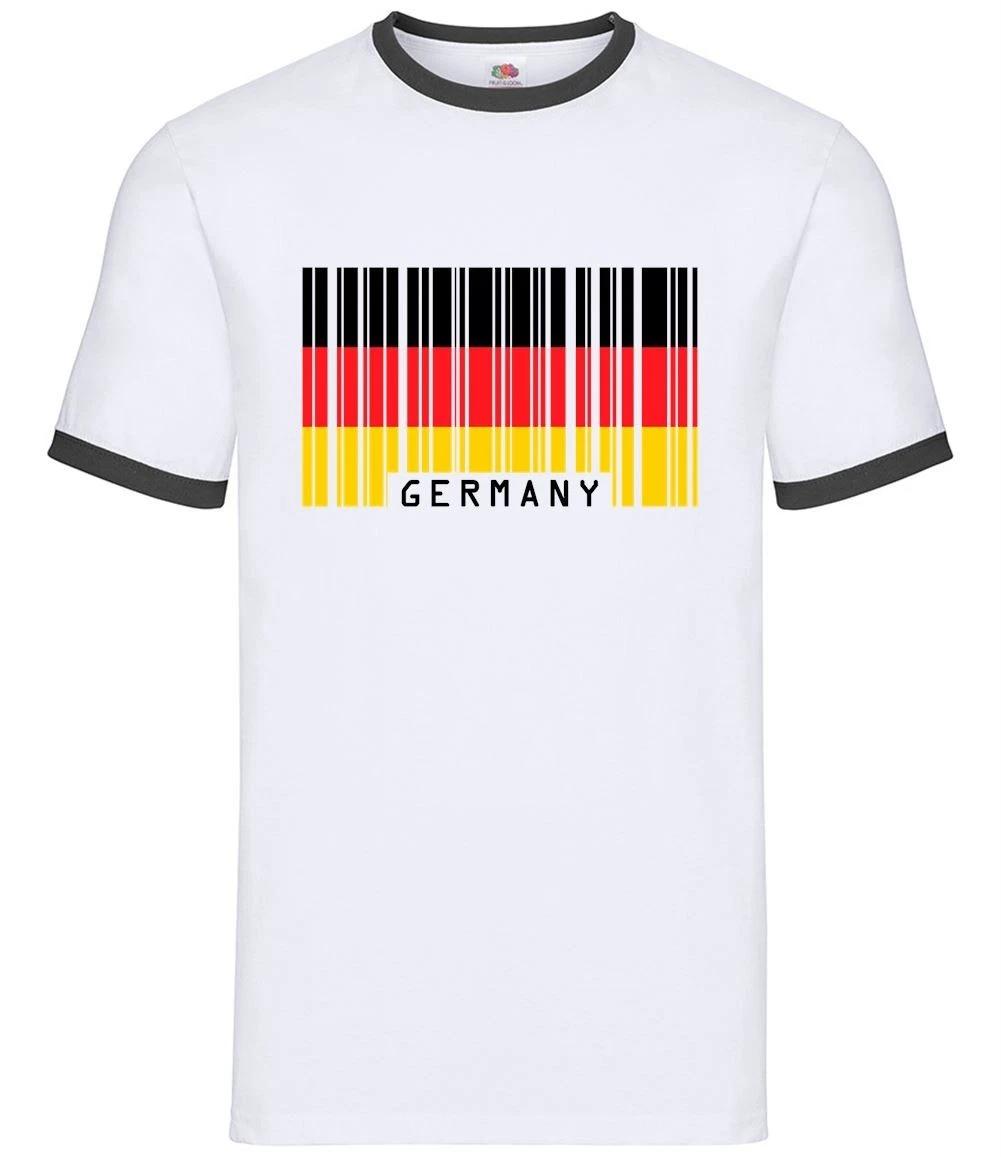 Germany Flag - Mens Ringer - German Deutschland Flags World Berlin XS