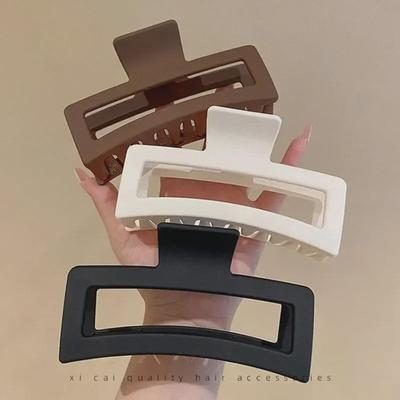 13cm Large Square Shark Hair Clip for Women