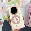 Applicable to Huawei MateX7 mobile phone case, skin-sensitive rotating bracket, cartoon central axis magnetic X6 case and film integrated  case