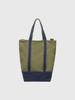 Generalidea Easy Canvas Tote Crossbody Bag [Khaki] / Sbe3U92002