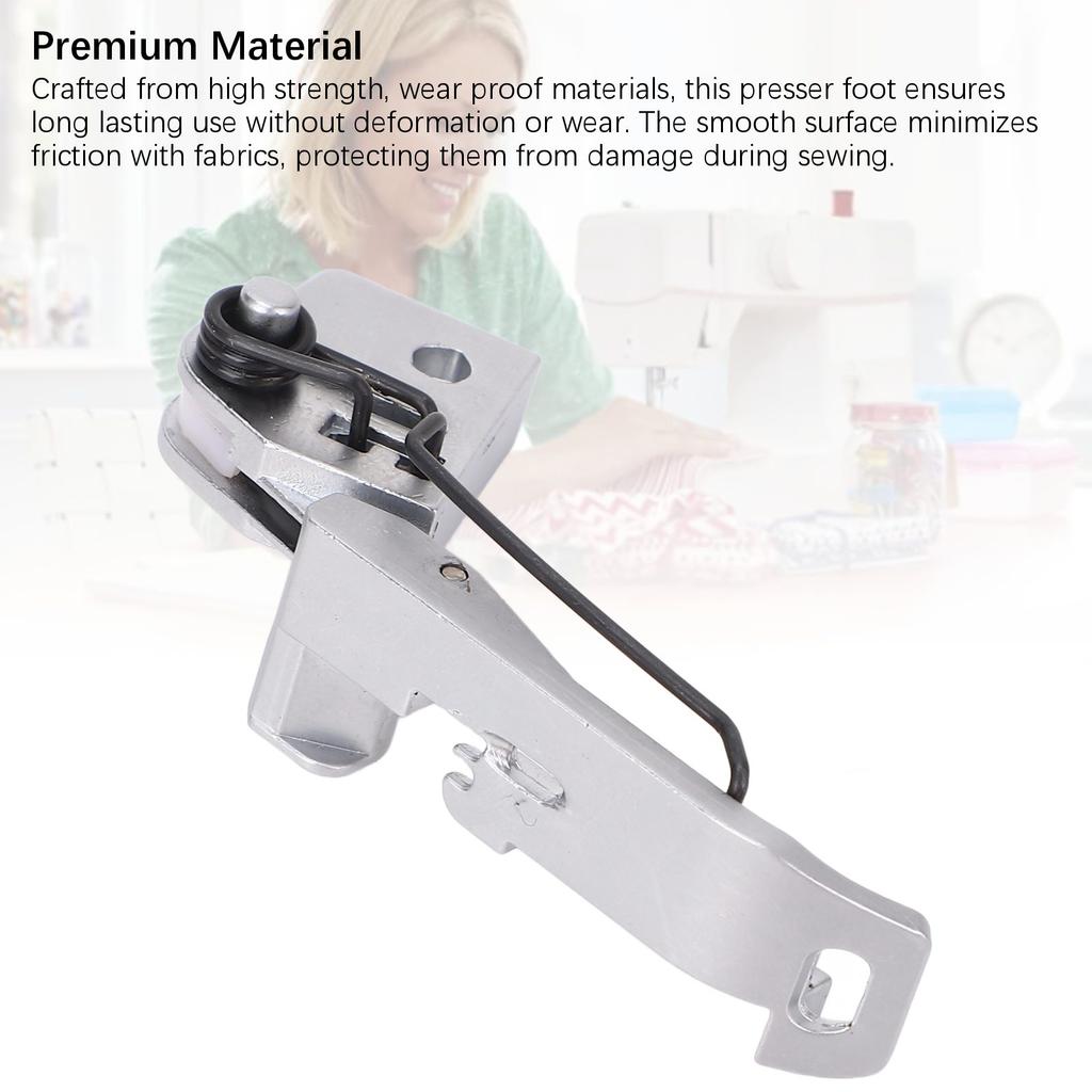 Overlock-Nähfuß 550375 452 Edelstahl für Overlock-Modelle 14SH754 14SH644 14SH654 14SH744