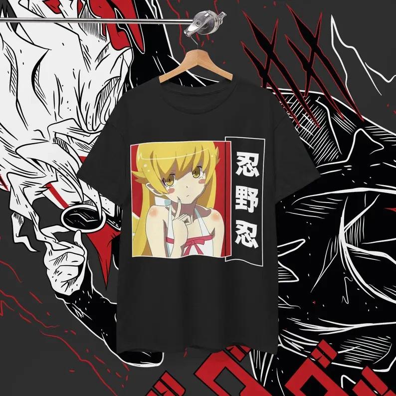 Shinobu Oshino Girl Anime Waifu Cosplay Unisex TShirt Gift Unisex 11 S