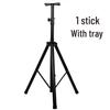 Home KTV 12-15 Inch Speaker Metal Tripod Stand for Meetings and Audio Setups