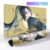 Game Large Mousepad Genshin Impact Mouse Pad Extra Kawaii Computer Keyboard Desk Mat XXL E-Sports Deskmat Gaming Accessories Pad