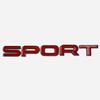 Auto Metal SPORT Premium Car Side Fender Rear Trunk Emblem Badge Decal Car Sticker 3D