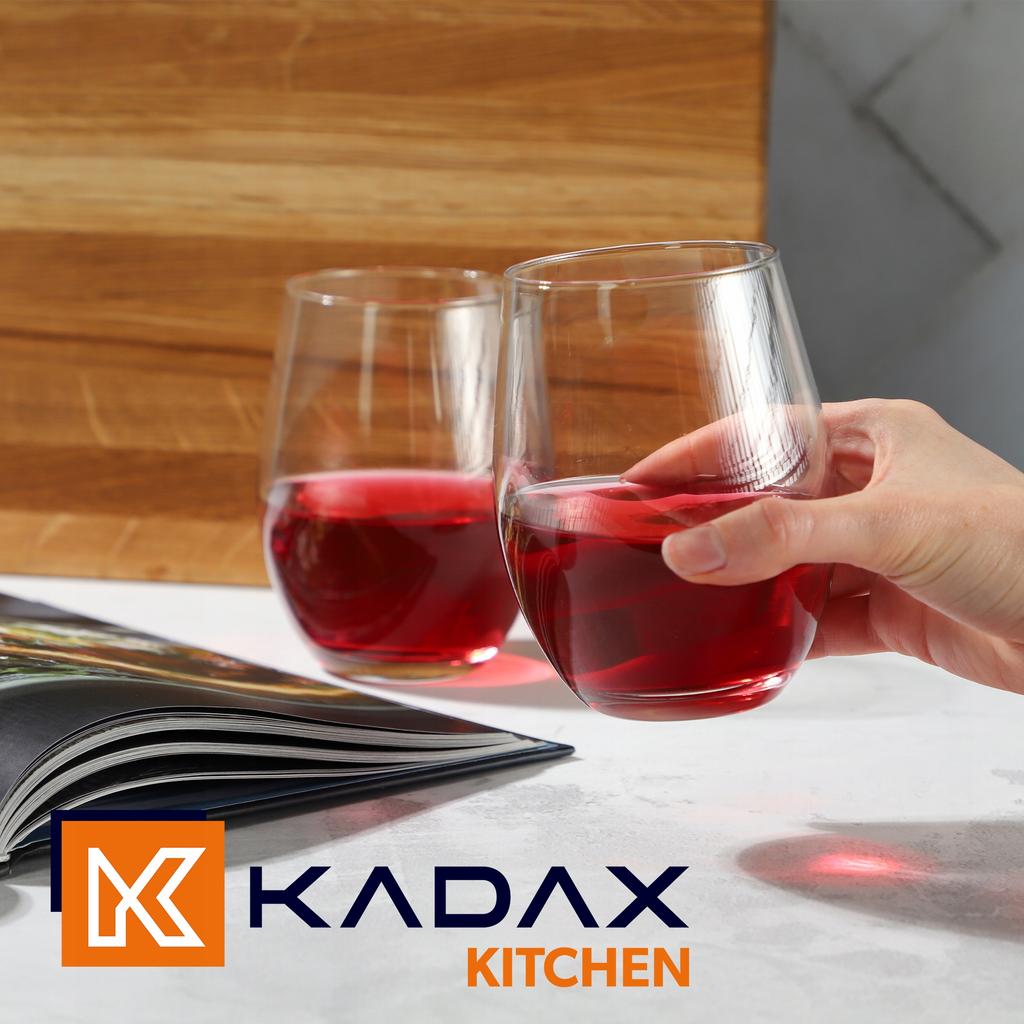 KADAX Szklanki Do Napojów Drinków Wina 580ml Szklanka Zestaw Szklanek