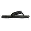 Dune London Womens/Ladies Loxx Plaited Leather Toe Post Flat Sandals