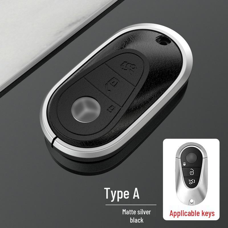 Mercedes Key Fob Protective Case: Fits E300L, C260L, A200L, GLC300L, GLE, and C200L Models
