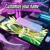 Custom Name Personalized Ben 10 Cartoon Pattern Mousepad, Laptop PC Desk Mat, Decorative Desk Mat for Home Keyboard Pad Gift